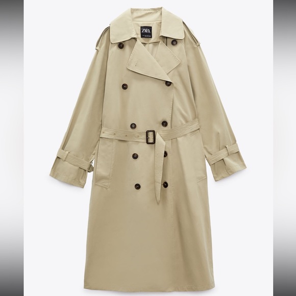 Oversized Double Breasted Trench - Picture 1 of 5